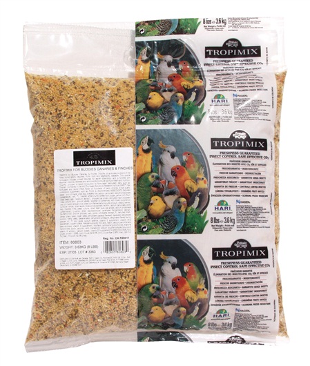 Tropimix Egg Food Mix Budgies/Canaries/Finches, 3.63 kg (8 lb)